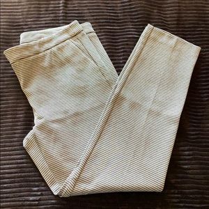 Black whore patterned slacks